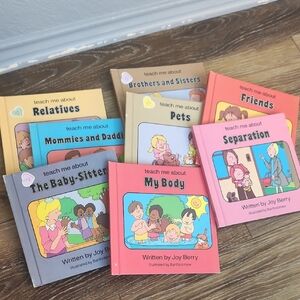 Lot of 8 Vintage Joy Berry Teach Me About Books